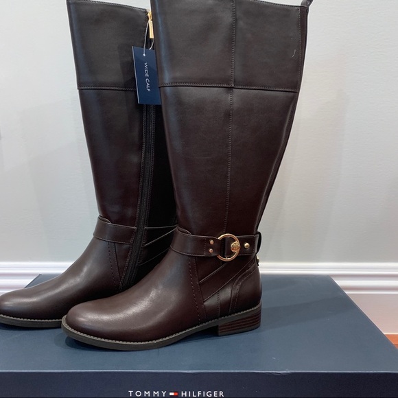 Tommy Hilfiger brown riding boots (7.5 wide calf) - Picture 7 of 7